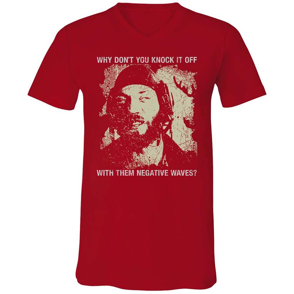 Unisex V-Neck T-Shirt - N8TWV14J - Red - 6