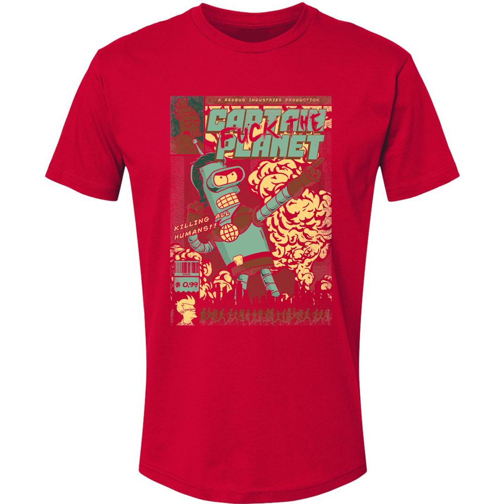 Premium Unisex T-Shirt - AJD98QR5 - Red - 6