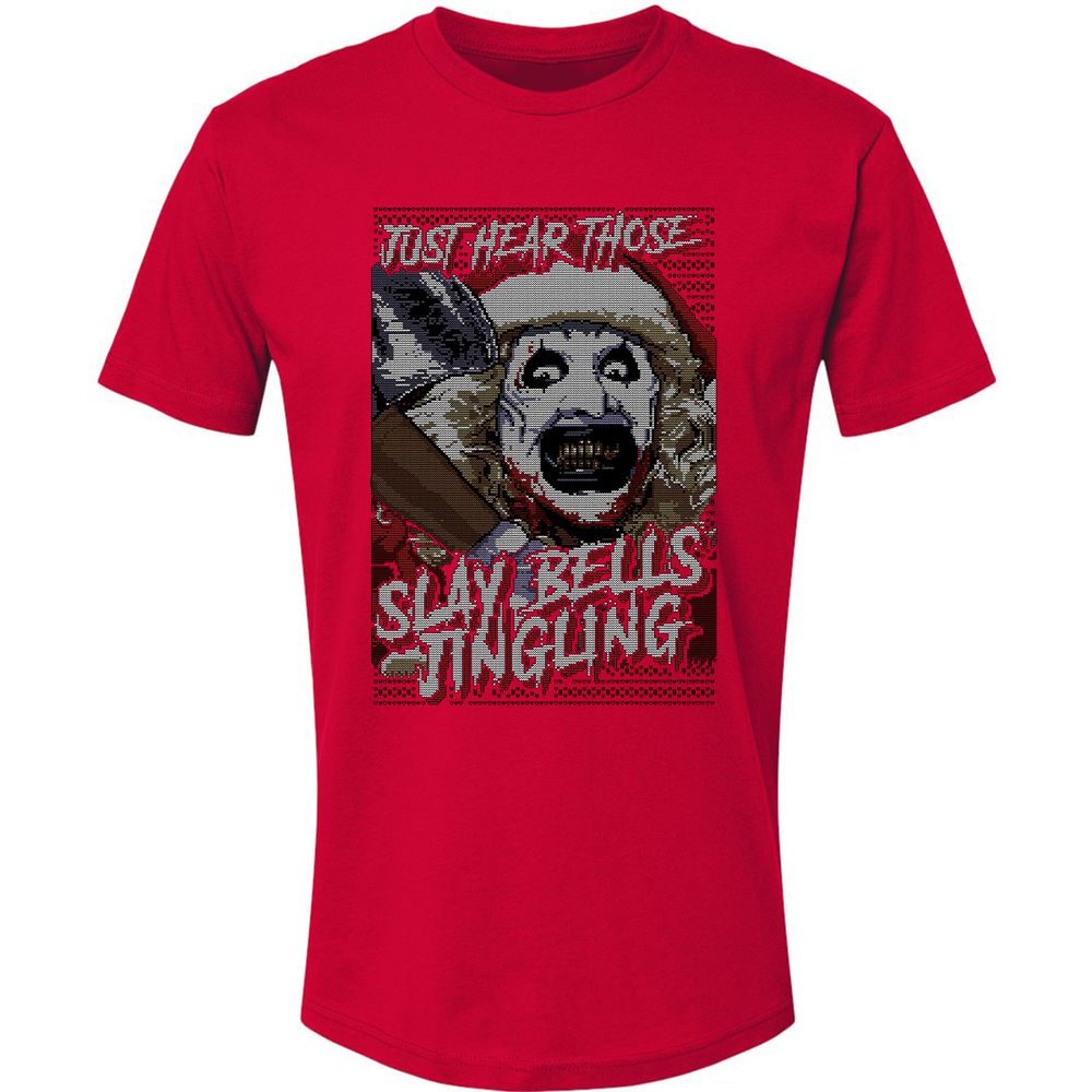 Slay Bells Jingling Premium Unisex T-Shirt - Red - 6