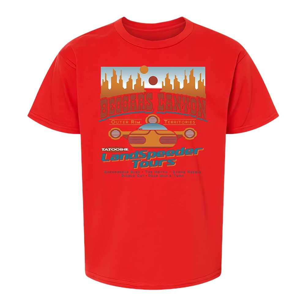 Kids T-Shirt - 66GX6Z6Q - Red - 6