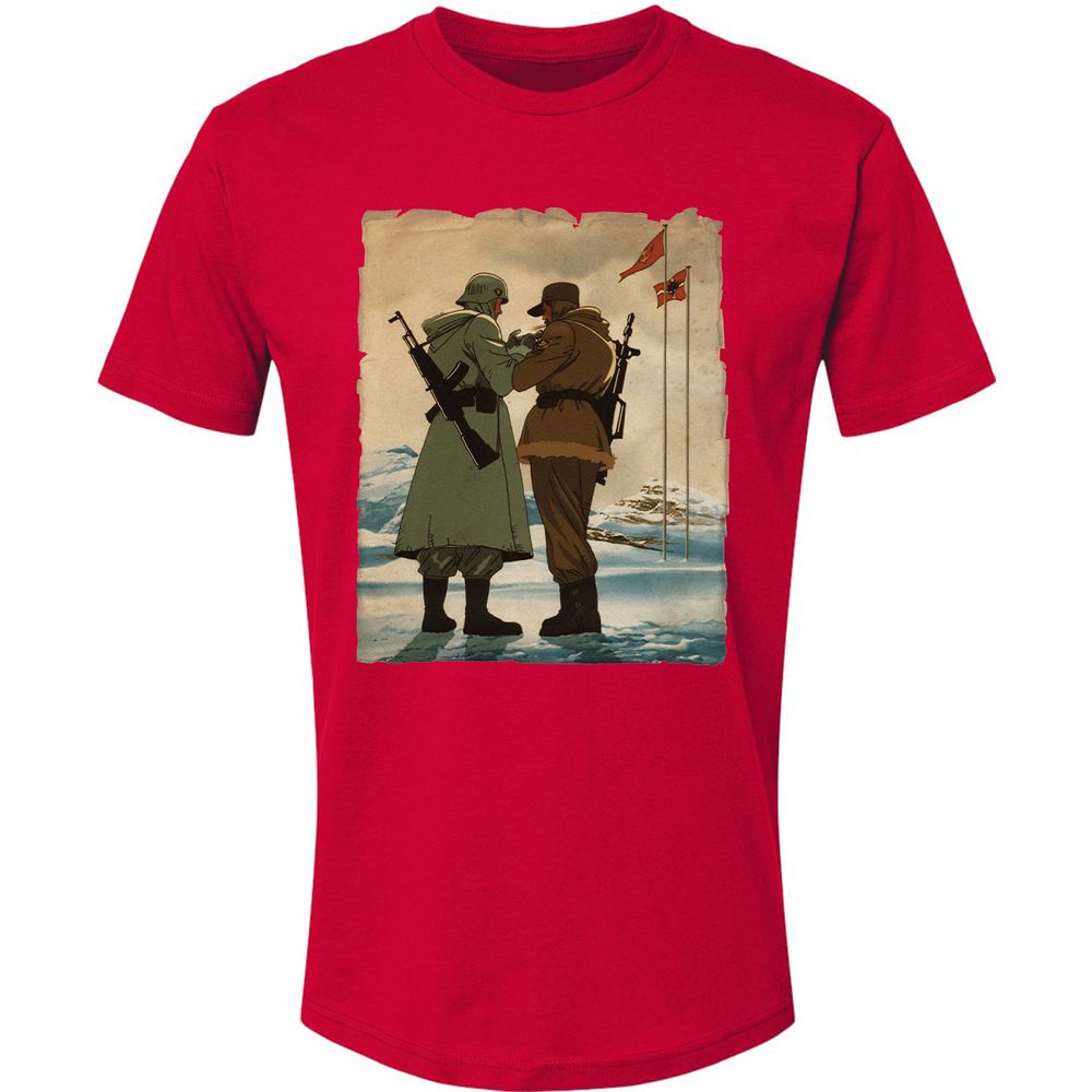 Premium Unisex T-Shirt - CLAQUN6G - Red - 6