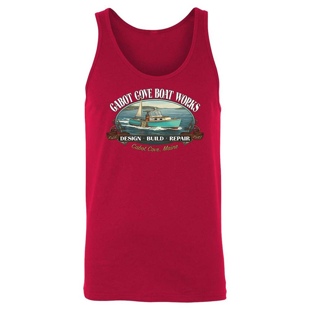 Unisex Jersey Tank - CYN9S6LV - Red - 6