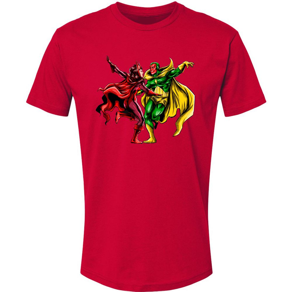 Premium Unisex T-Shirt - 4VTTCHGB - Red - 6