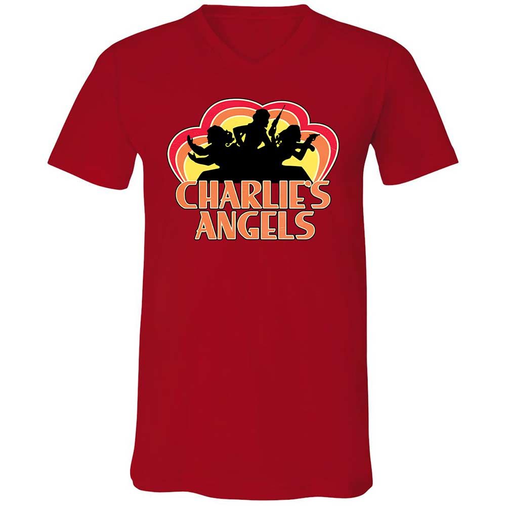 Unisex V-Neck T-Shirt - Z4CVRML5 - Red - 6