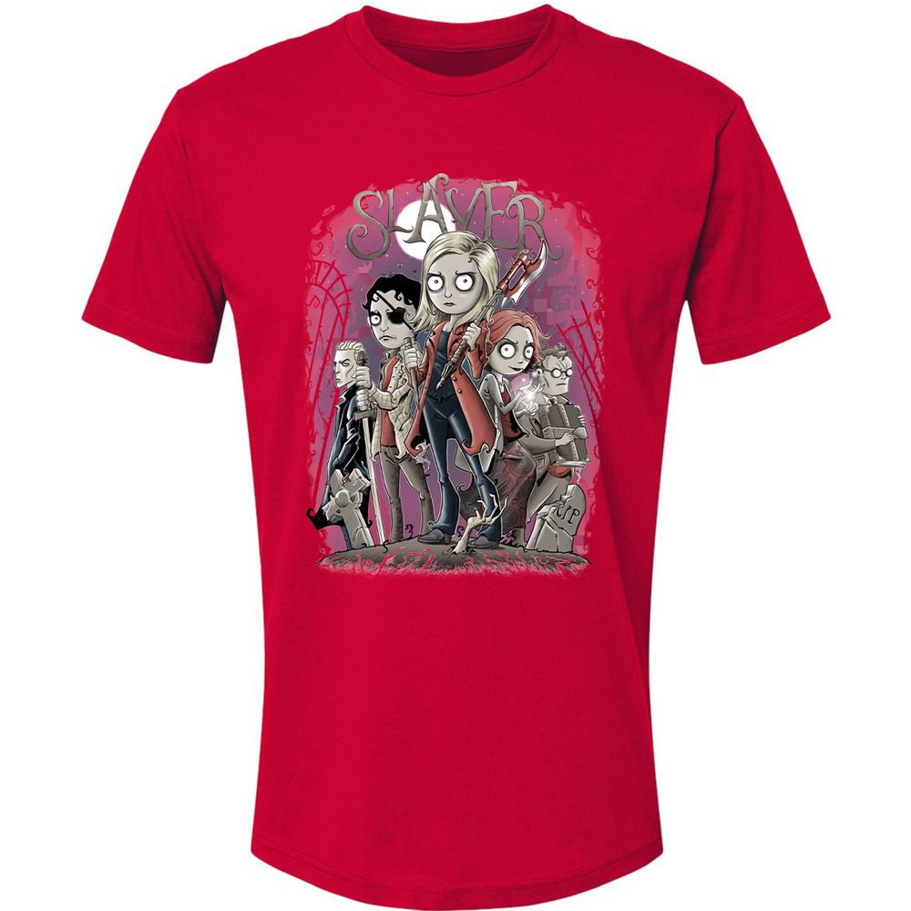 Premium Unisex T-Shirt - Q477DXBX - Red - 6
