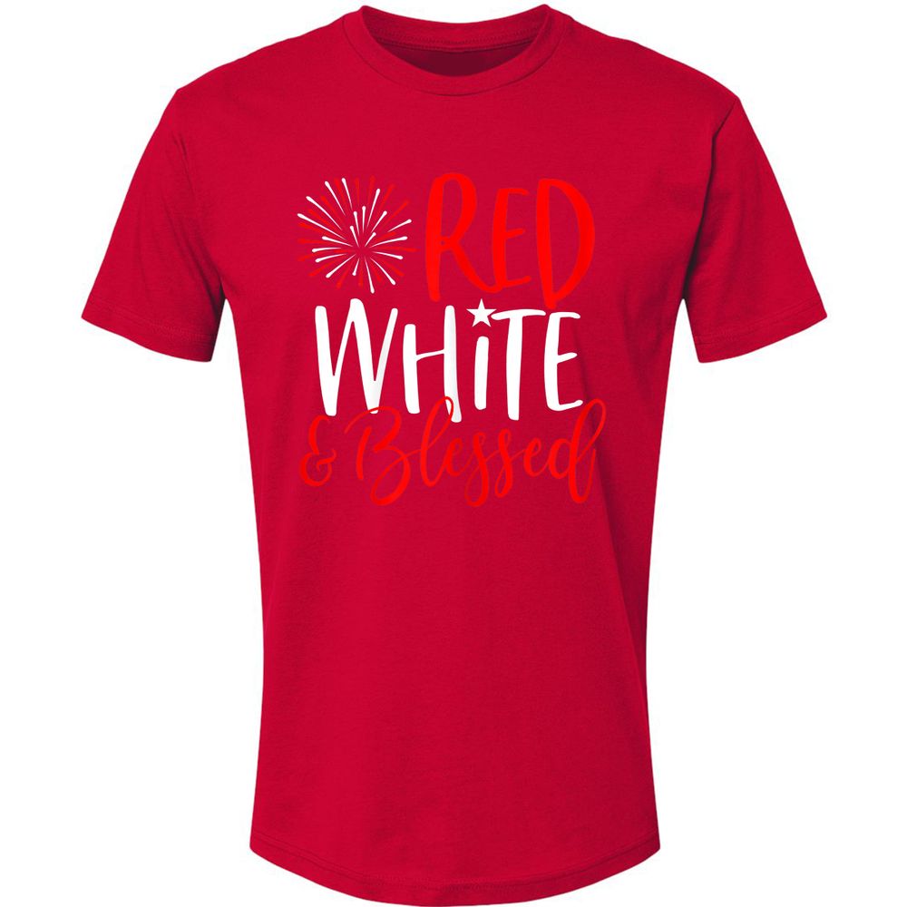 Premium Unisex T-Shirt - SHU5WKZD - Red - 6