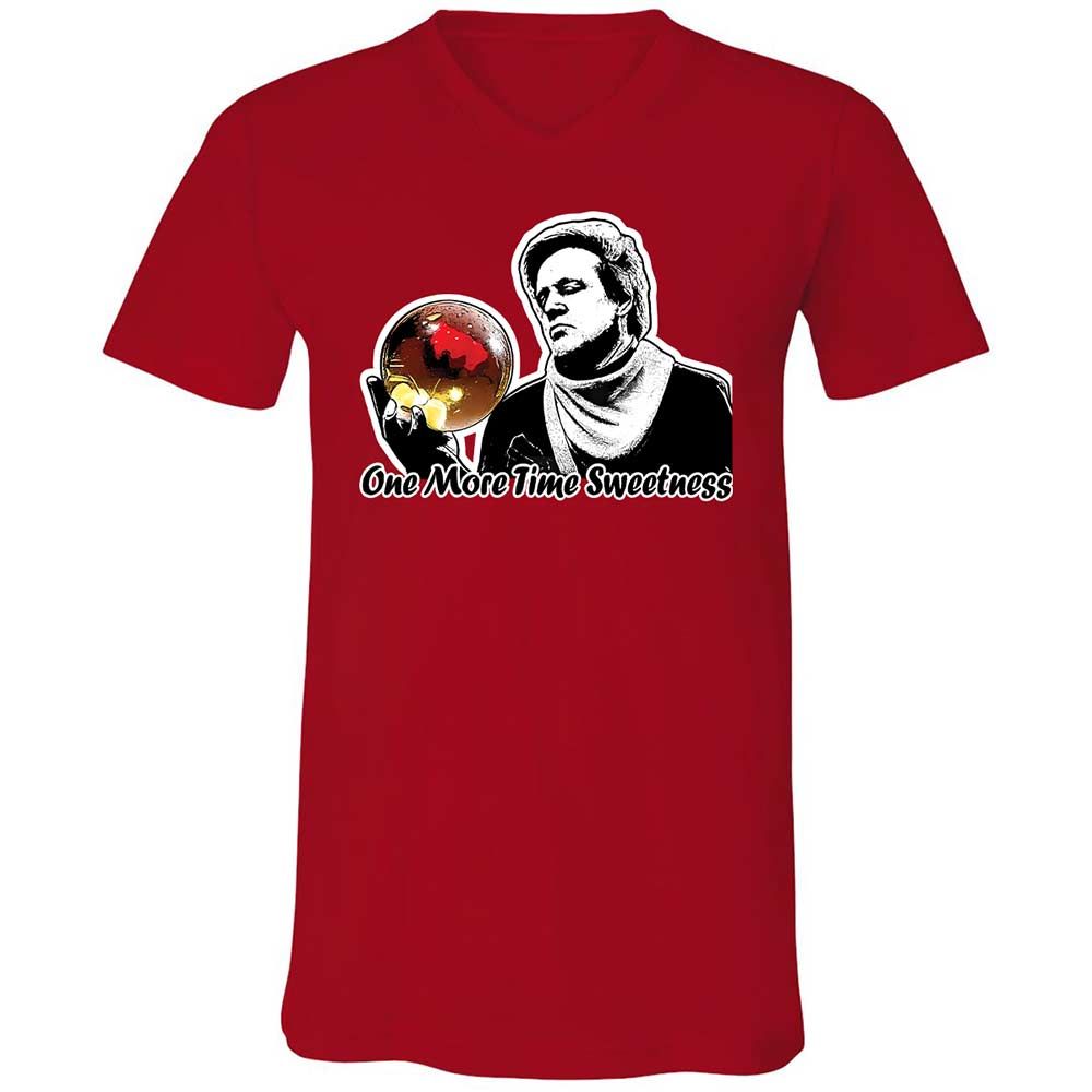 Unisex V-Neck T-Shirt - ZVQBVBU3 - Red - 6