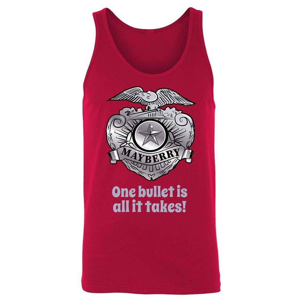 Unisex Jersey Tank - UR27QDD9 - Red - 6
