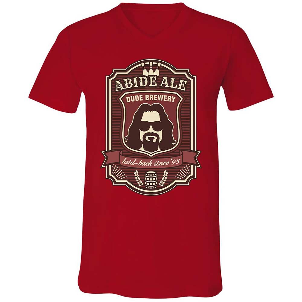 Unisex V-Neck T-Shirt - MR4YS5S8 - Red - 6