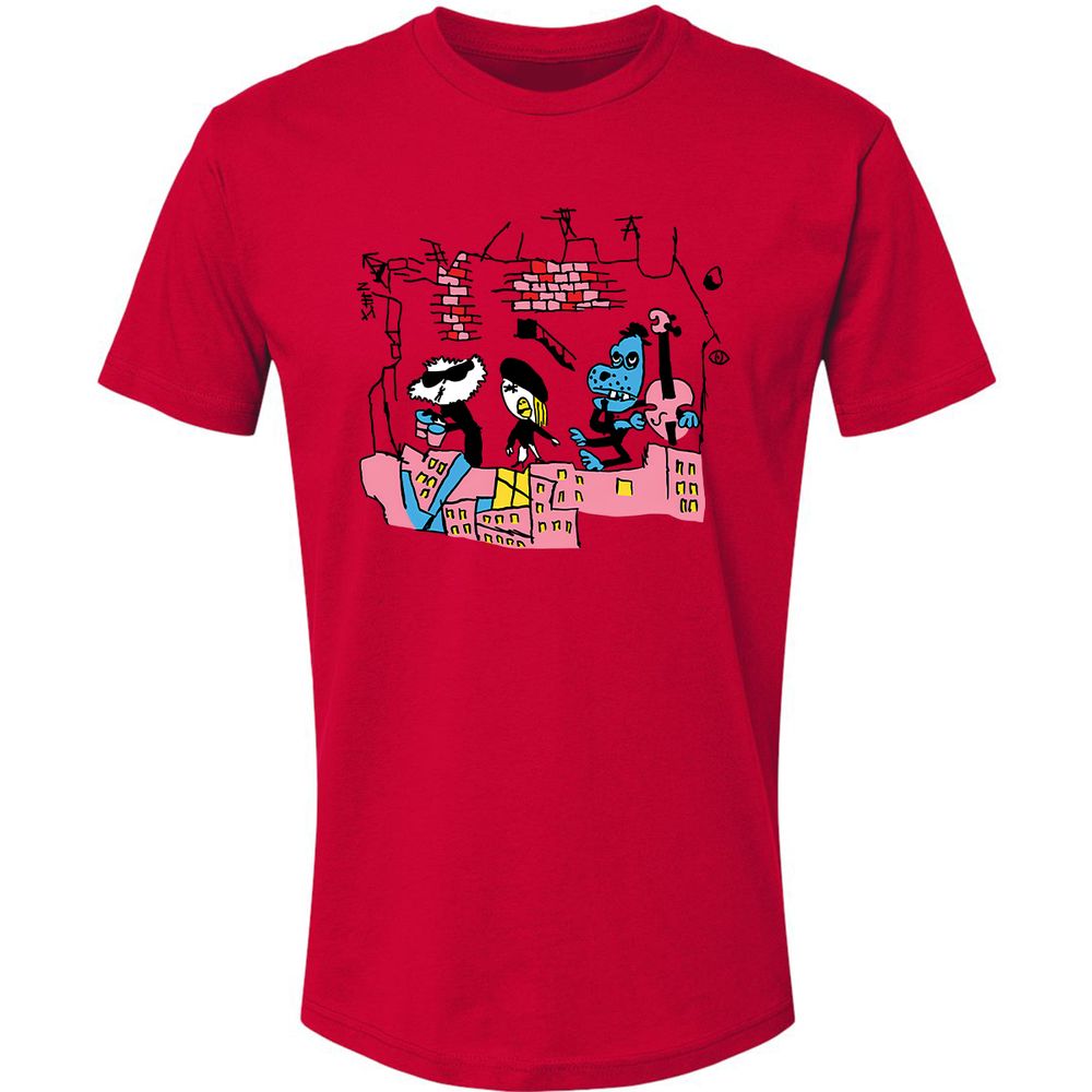 Premium Unisex T-Shirt - 9KQM9BLS - Red - 6