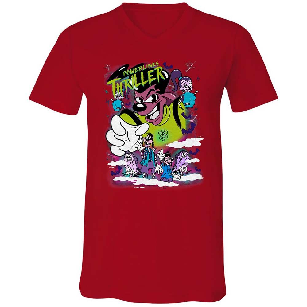 Vintage Pop Cartoon Horror Mashup - Red - 6