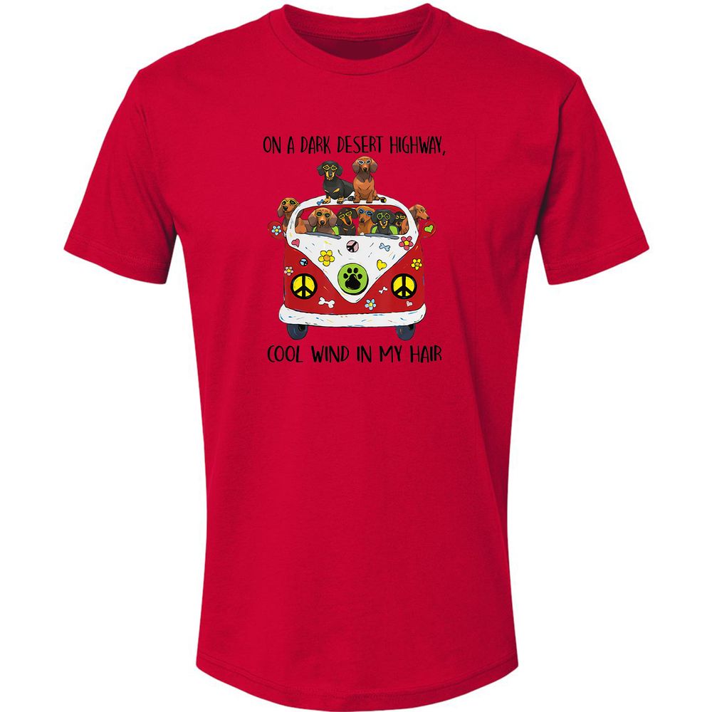 Premium Unisex T-Shirt - 7HAXTJNC - Red - 6