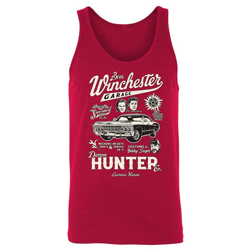 Unisex Jersey Tank - HXSVLR1Z - Red - 6