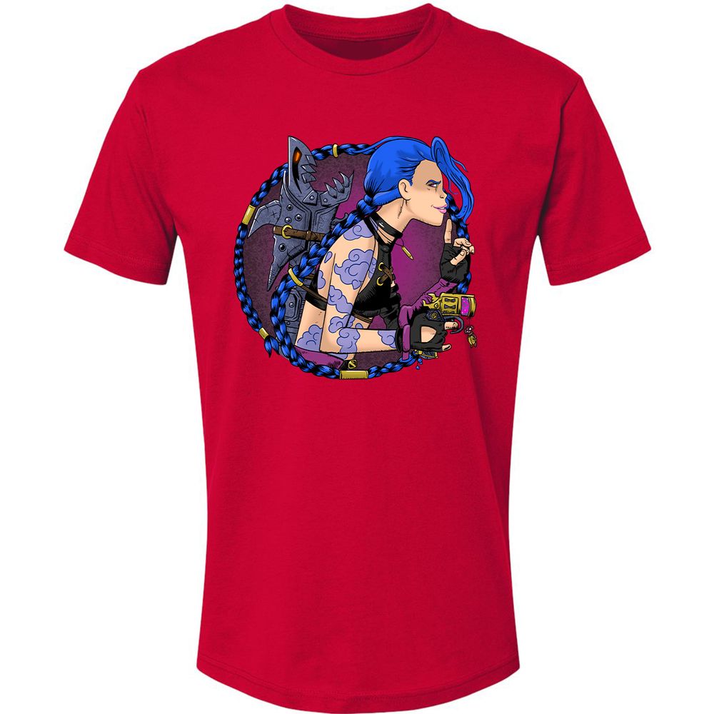 Premium Unisex T-Shirt - 3LDWM1HH - Red - 6