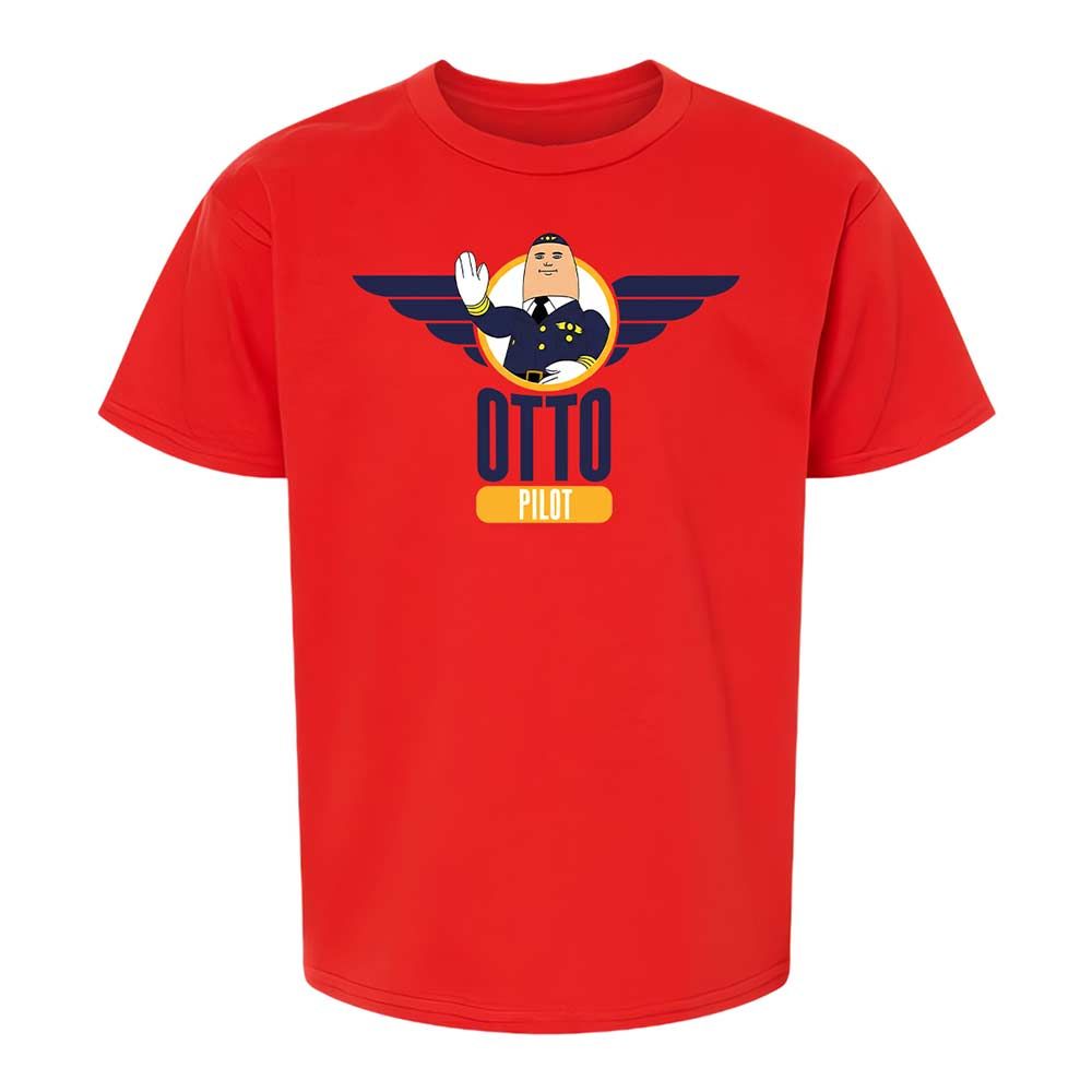 Kids T-Shirt - D6BD1L8K - Red - 6