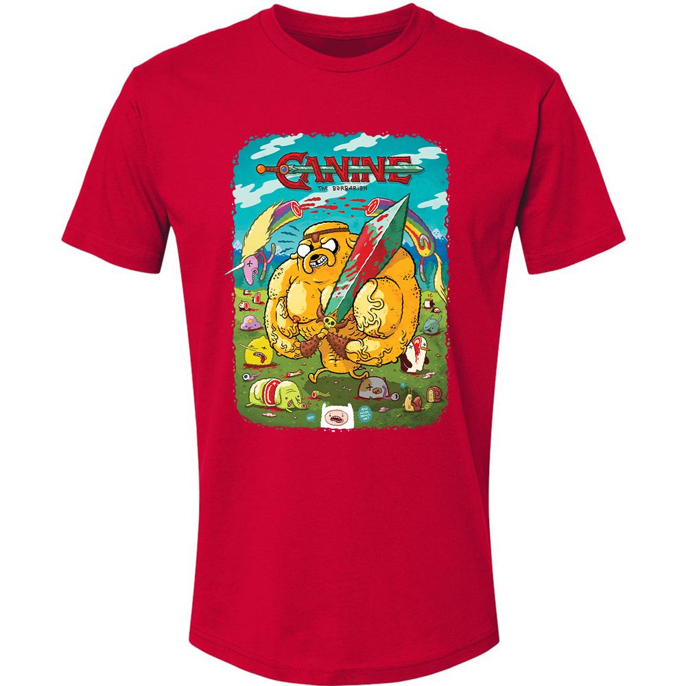 Premium Unisex T-Shirt - V5L4E9SK - Red - 6