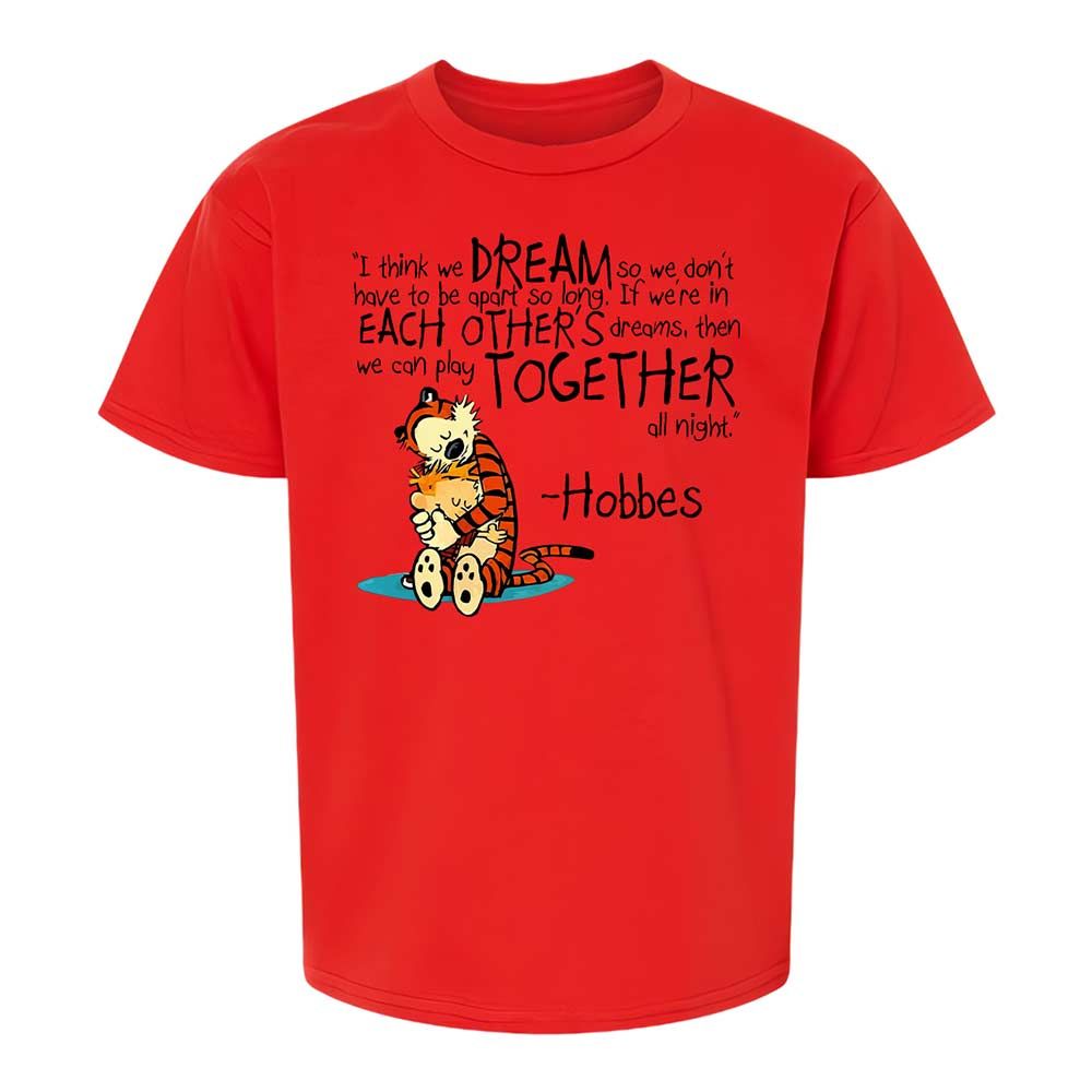 Calvin Hobbes Dreams - Red - 6
