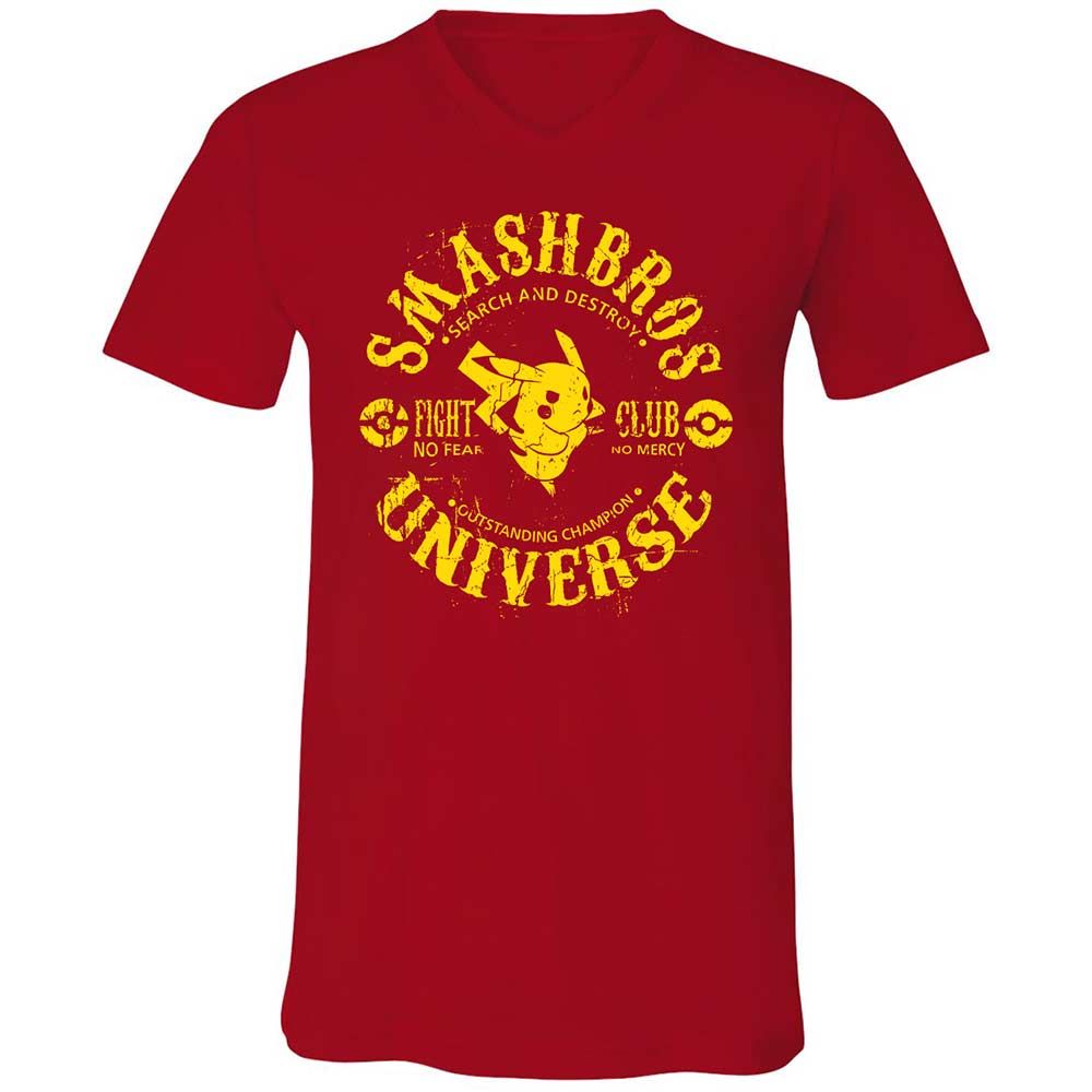 Unisex V-Neck T-Shirt - 5BJ47WRY - Red - 6