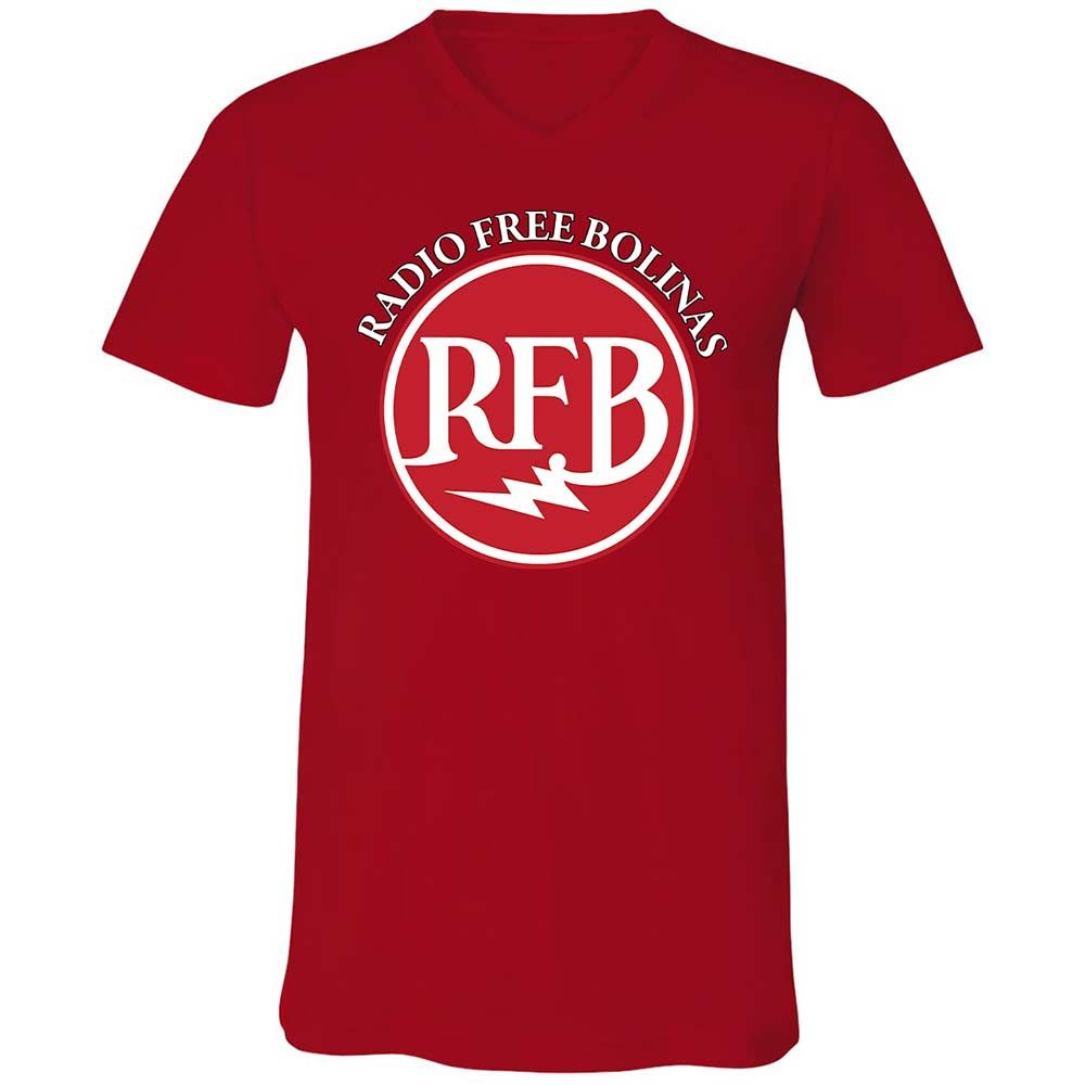 Unisex V-Neck T-Shirt - U986ARA4 - Red - 6