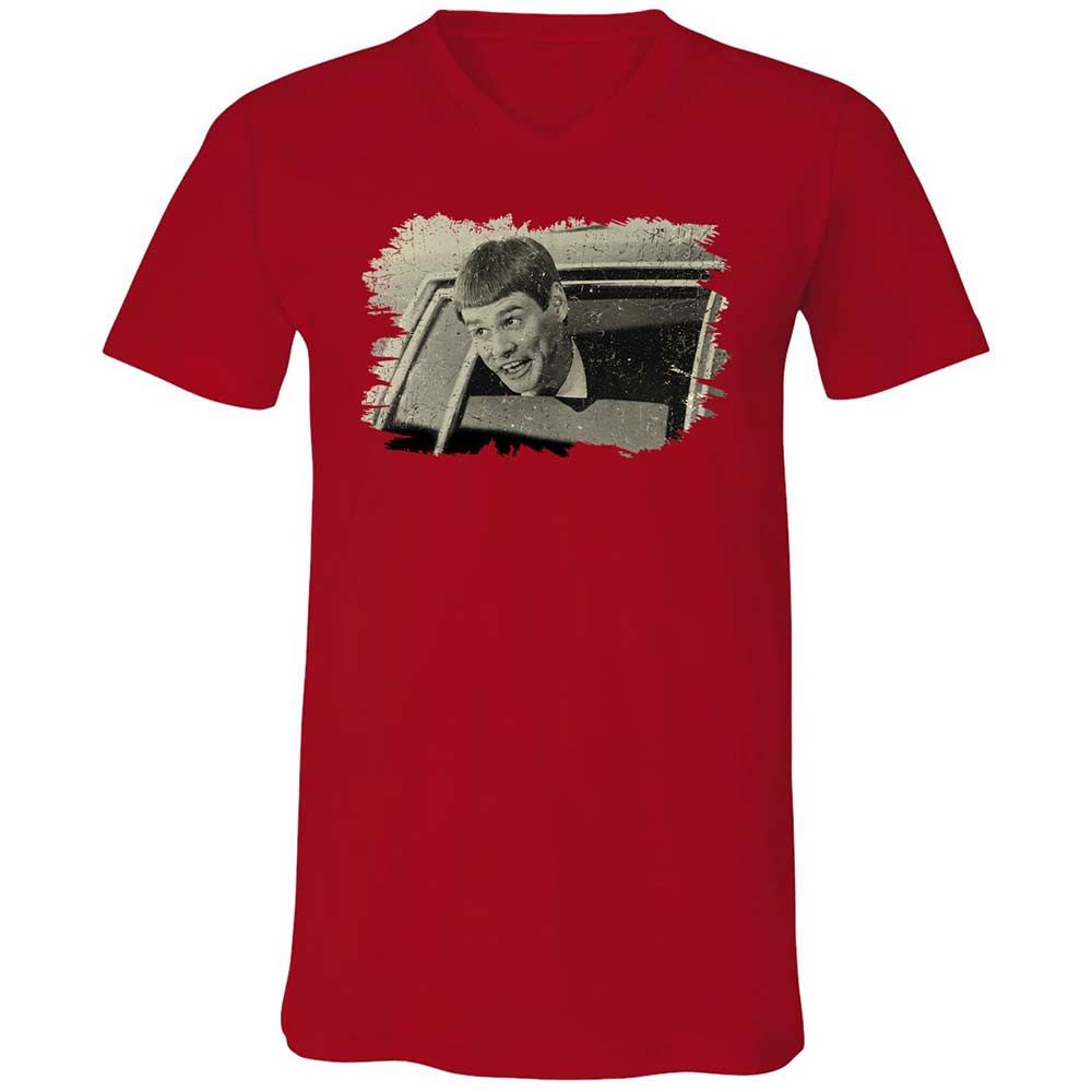 Unisex V-Neck T-Shirt - RSYFSQ8N - Red - 6