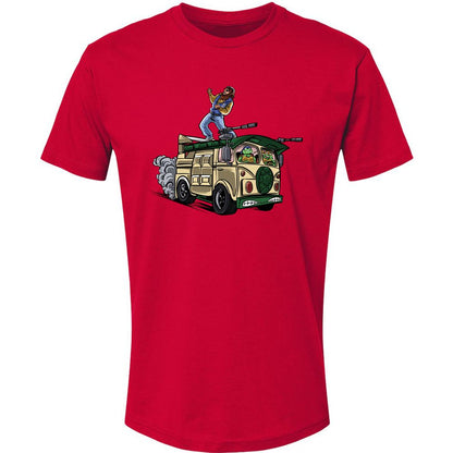 Premium Unisex T-Shirt - PG2KT94Y - Red - 6