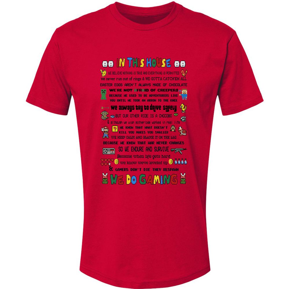 Premium Unisex T-Shirt - RT5KX615 - Red - 6