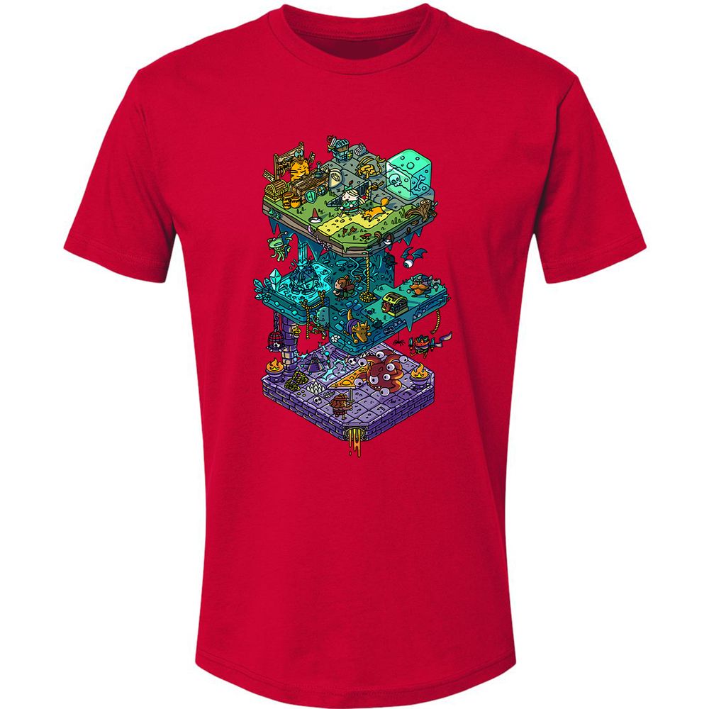 Premium Unisex T-Shirt - DA3TRBM3 - Red - 6