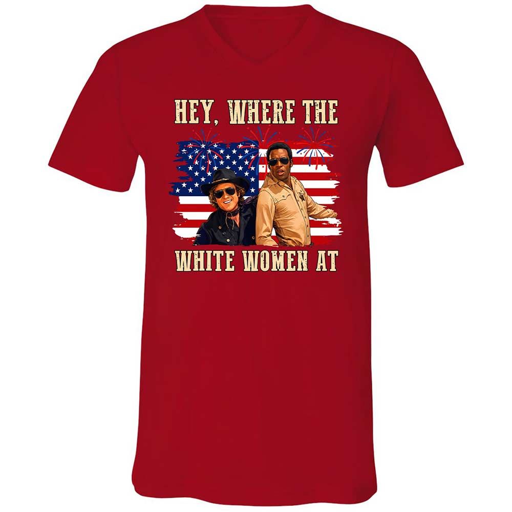 Hey Where The White At - Red - 6
