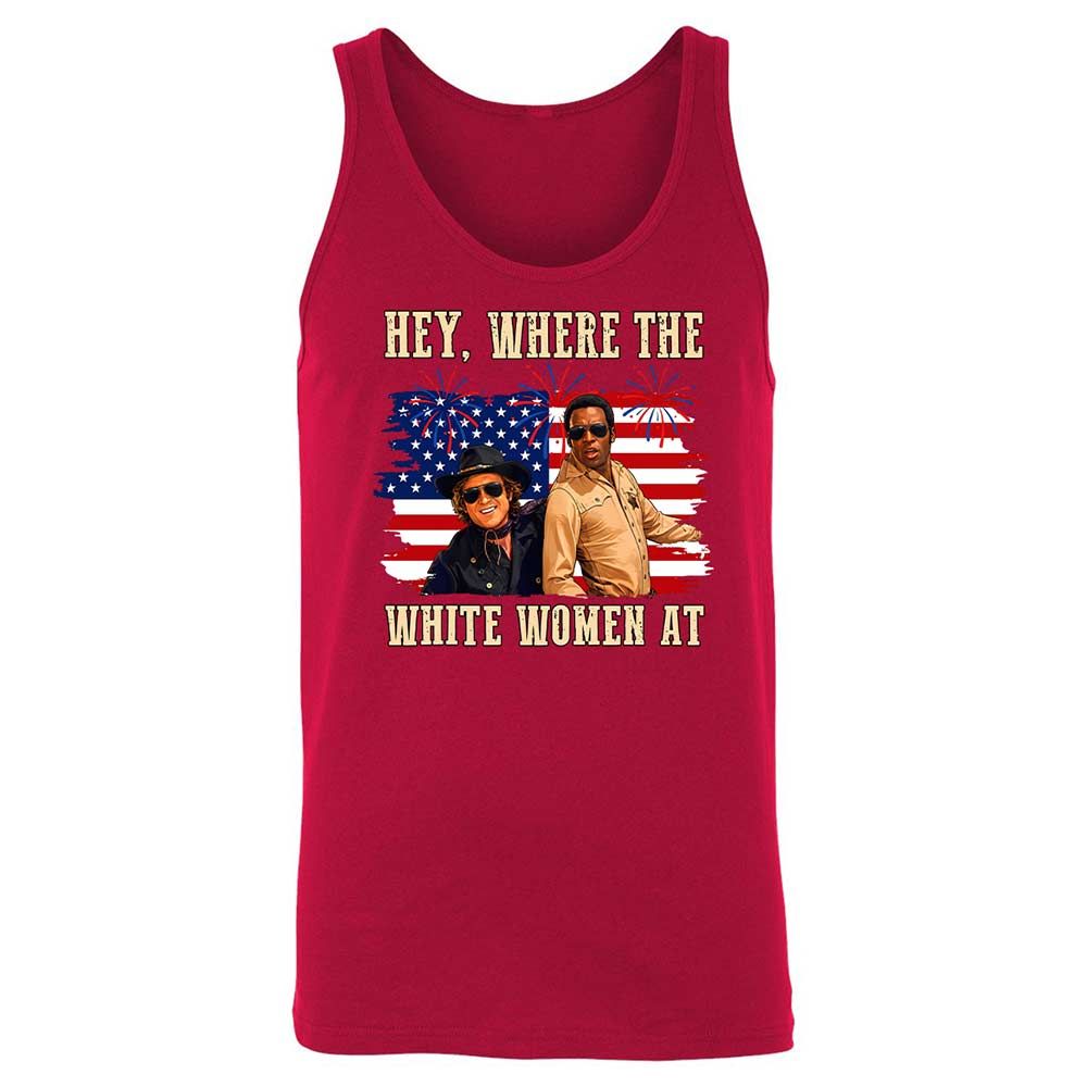 Hey Where The White At - Red - 6