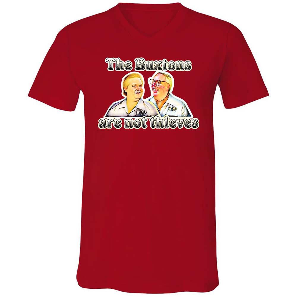 Unisex V-Neck T-Shirt - Z3MKLD1D - Red - 6