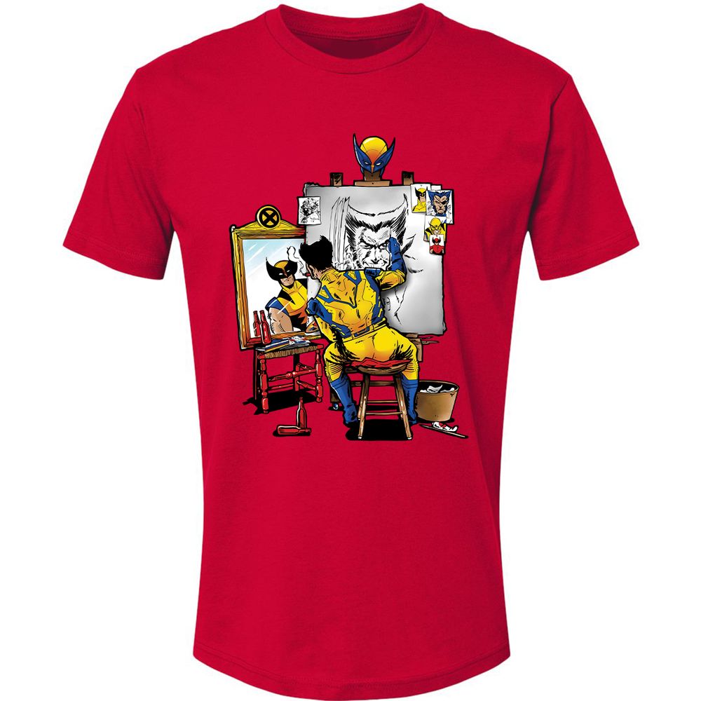 Premium Unisex T-Shirt - VQ85CY34 - Red - 6