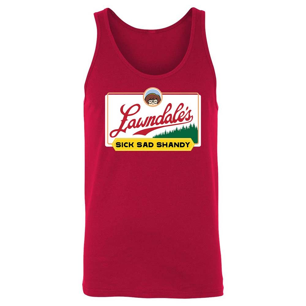 Unisex Jersey Tank - EBVEWS6D - Red - 6