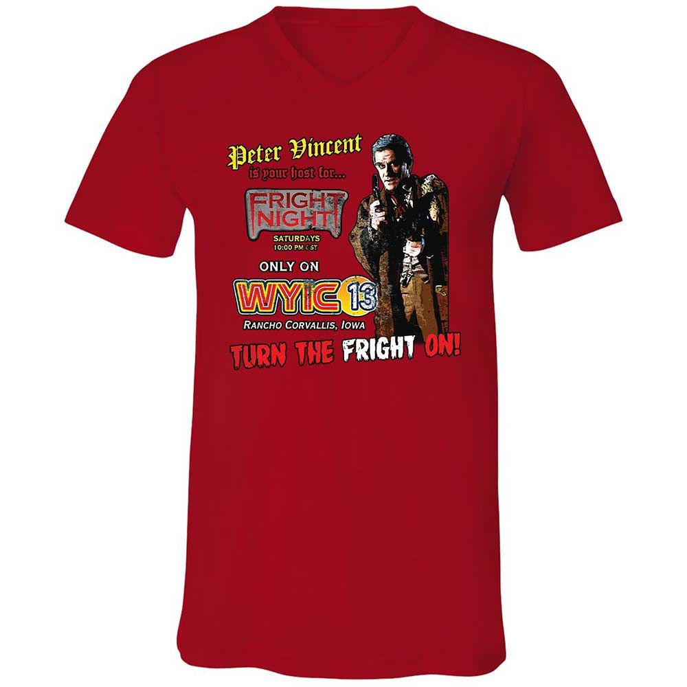 Peter Vincent Fright horror night cult - Red - 6