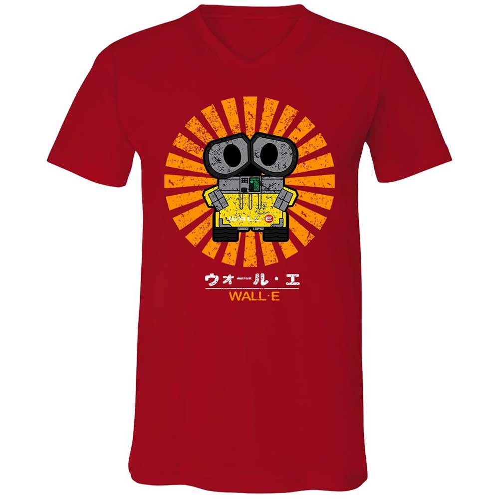 Unisex V-Neck T-Shirt - APSRELKE - Red - 6