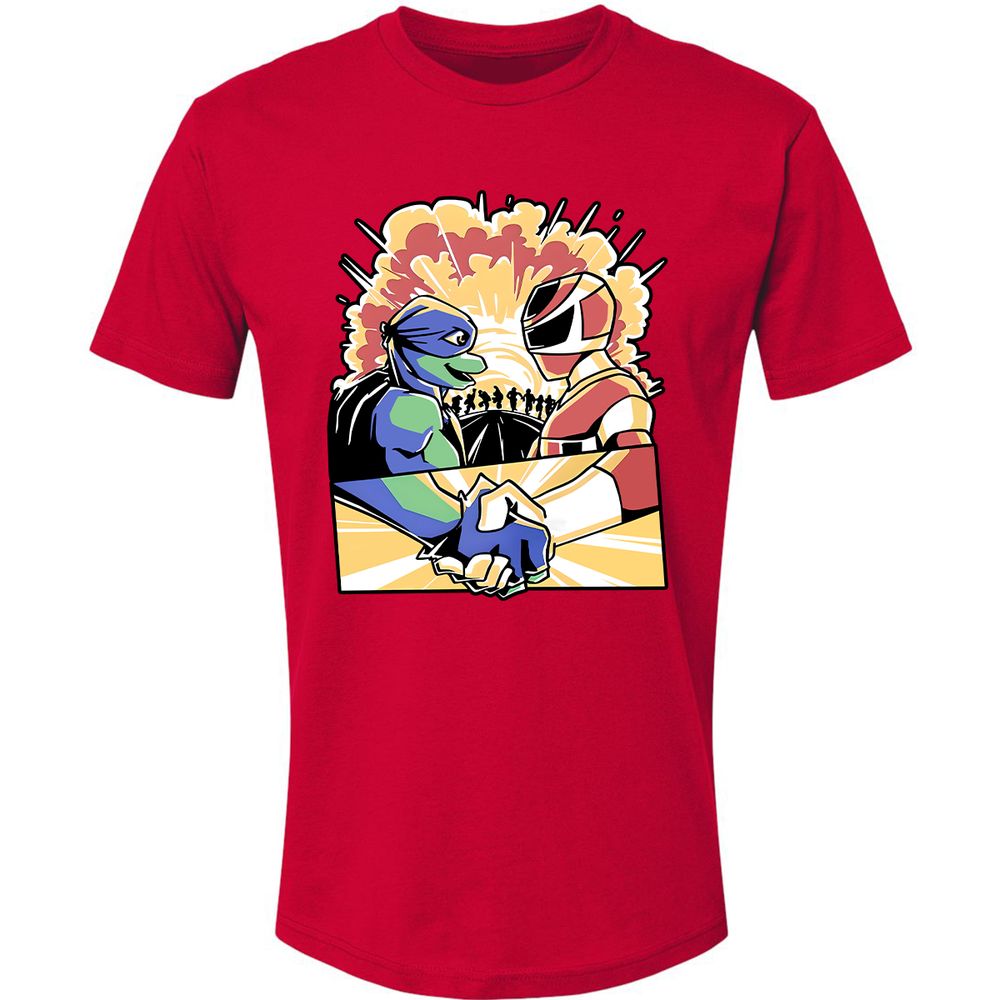 Premium Unisex T-Shirt - X6KXCREJ - Red - 6