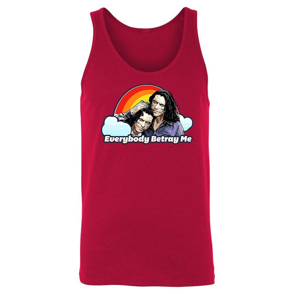 Unisex Jersey Tank - 39RBK968 - Red - 6