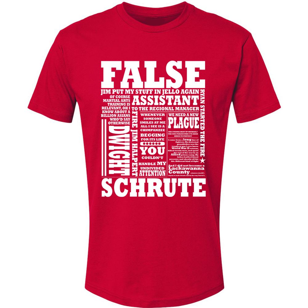 Premium Unisex T-Shirt - 16WU6YGX - Red - 6