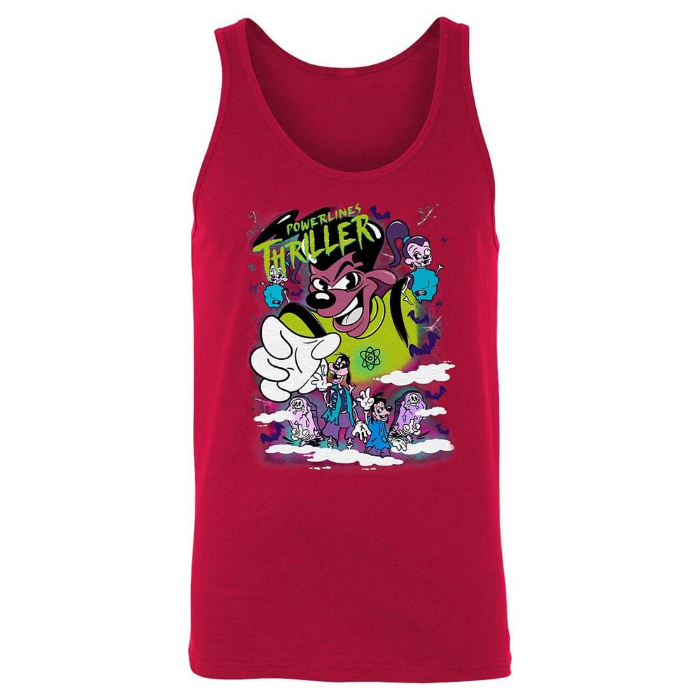 Vintage Pop Cartoon Horror Mashup - Red - 6