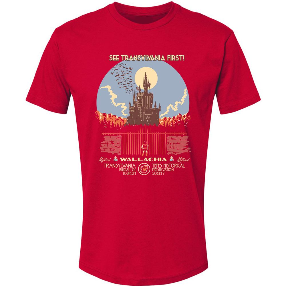 Premium Unisex T-Shirt - XT92K4Y5 - Red - 6