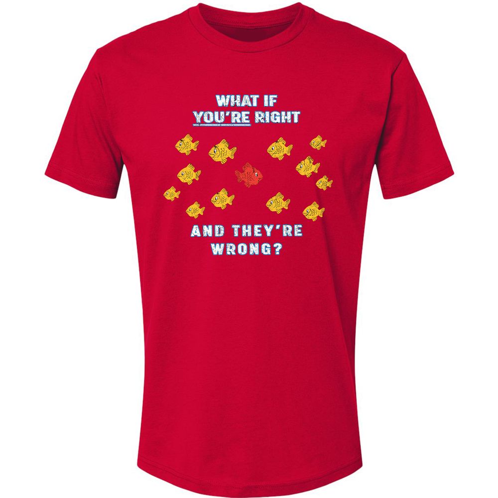 Premium Unisex T-Shirt - QRS27LZC - Red - 6