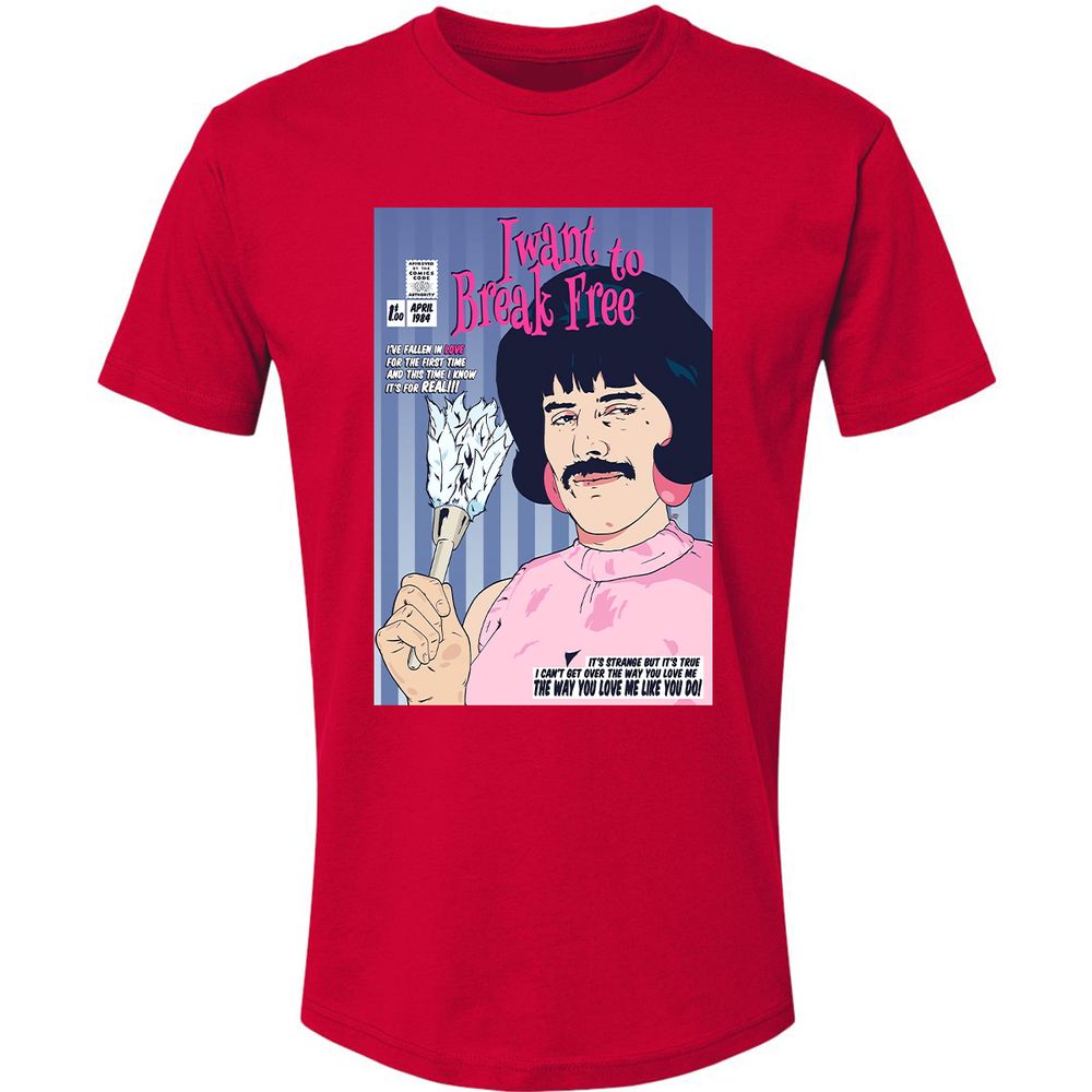 Premium Unisex T-Shirt - D2UFH1FV - Red - 6