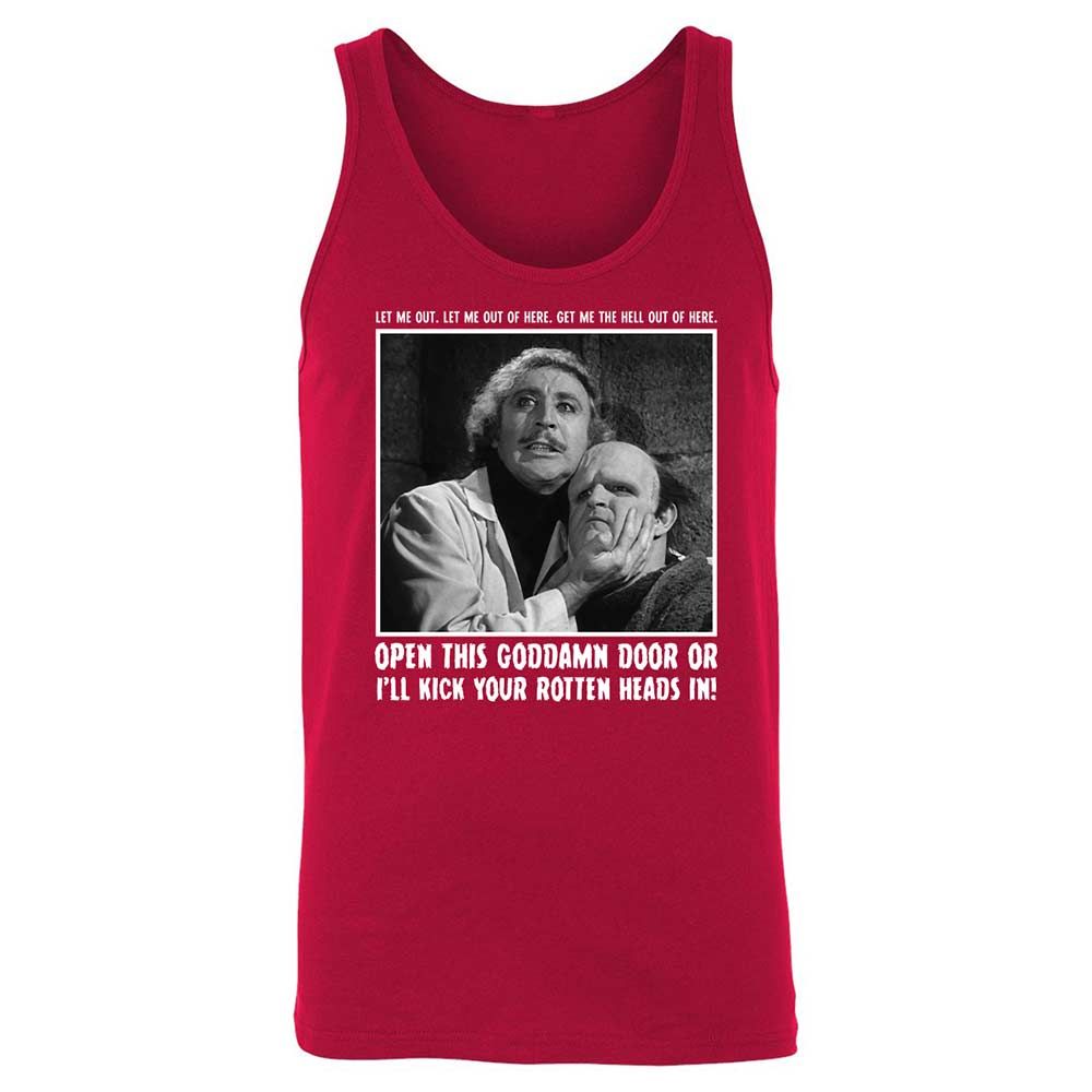 Unisex Jersey Tank - UHPN8LFB - Red - 6