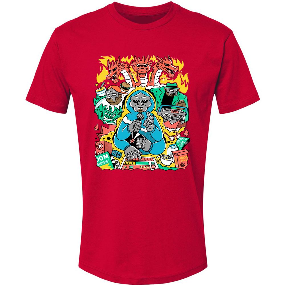 Premium Unisex T-Shirt - L75EX2BP - Red - 6