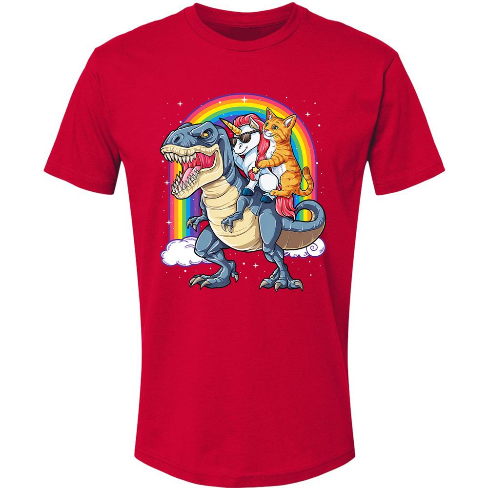 Premium Unisex T-Shirt - PZNWAQ27 - Red - 6