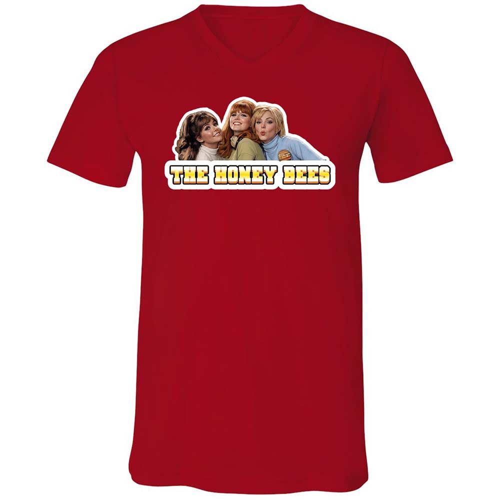 Unisex V-Neck T-Shirt - EU36JY3F - Red - 6