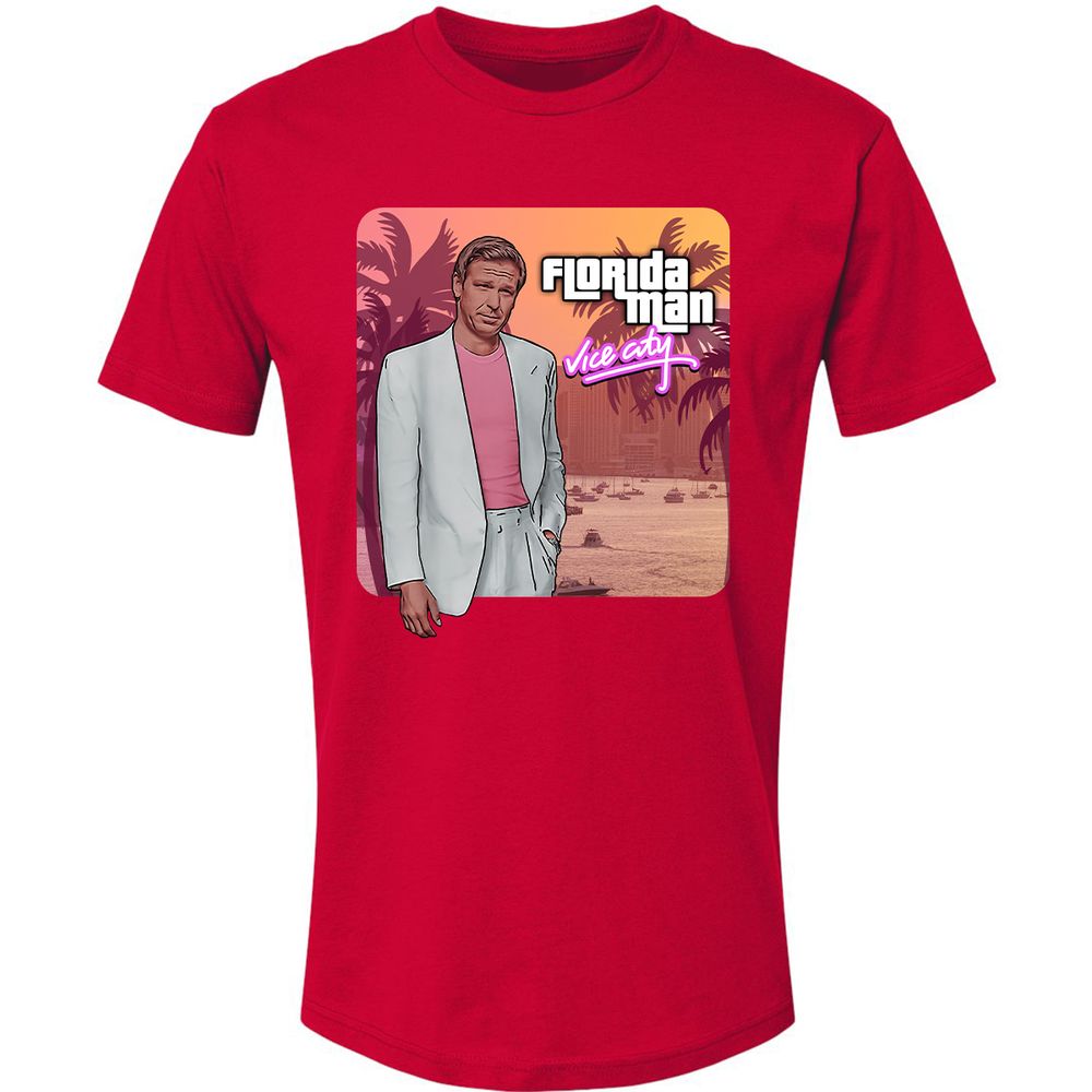 Premium Unisex T-Shirt - DVJP94MG - Red - 6