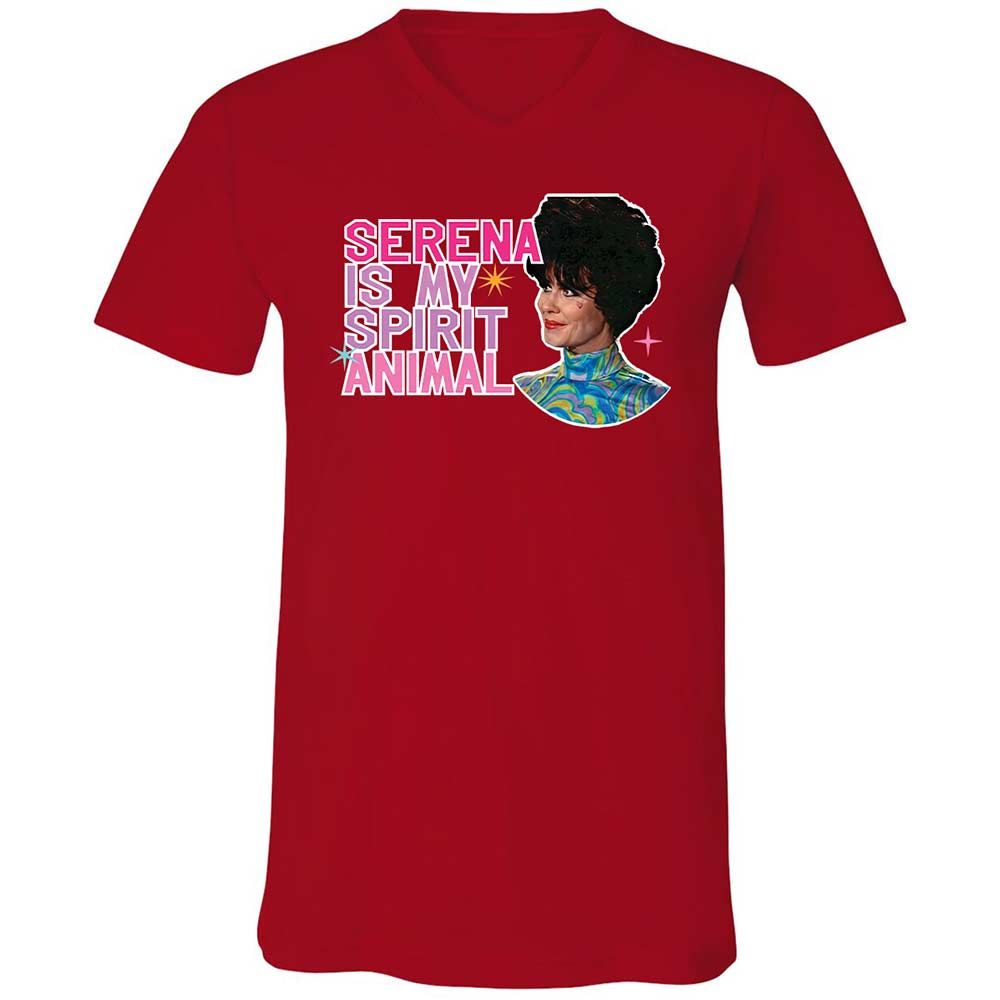 Unisex V-Neck T-Shirt - GLVFC7Q1 - Red - 6