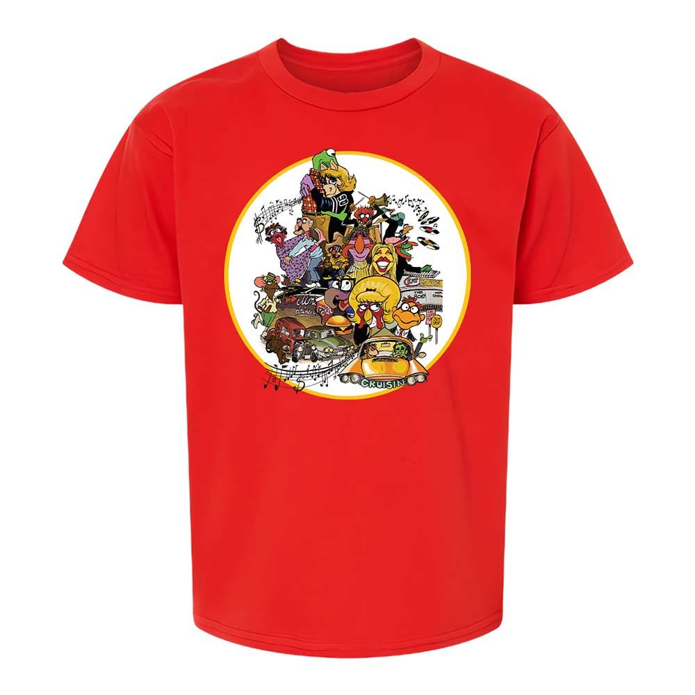 Muppet Graffiti - Red - 6