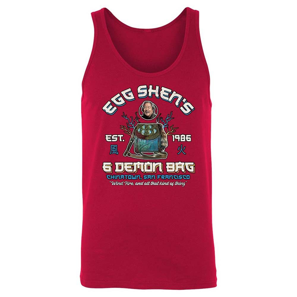 Unisex Jersey Tank - FJB3FY9Q - Red - 6