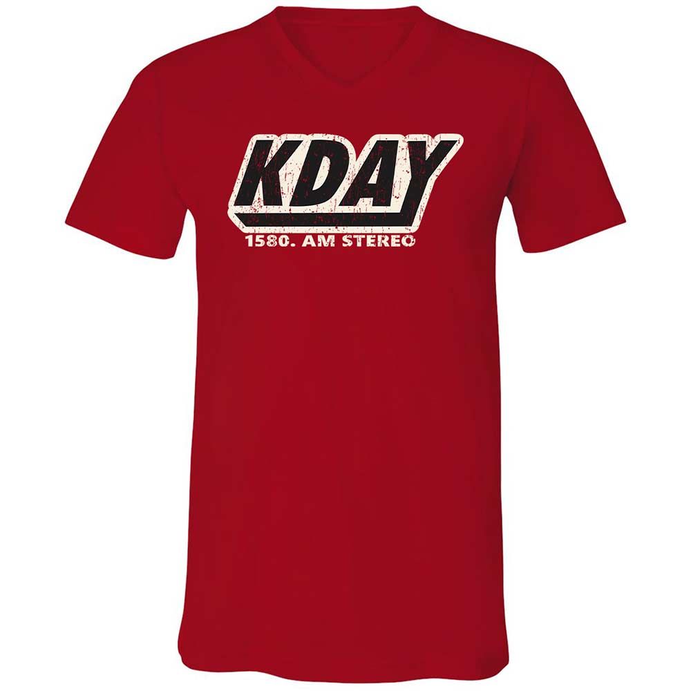 Unisex V-Neck T-Shirt - UAZ3KZF6 - Red - 6